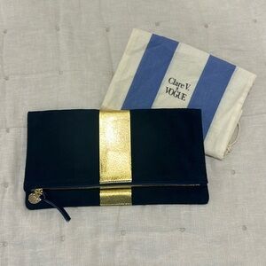 Clare V. X Vogue Foldover Clutch
